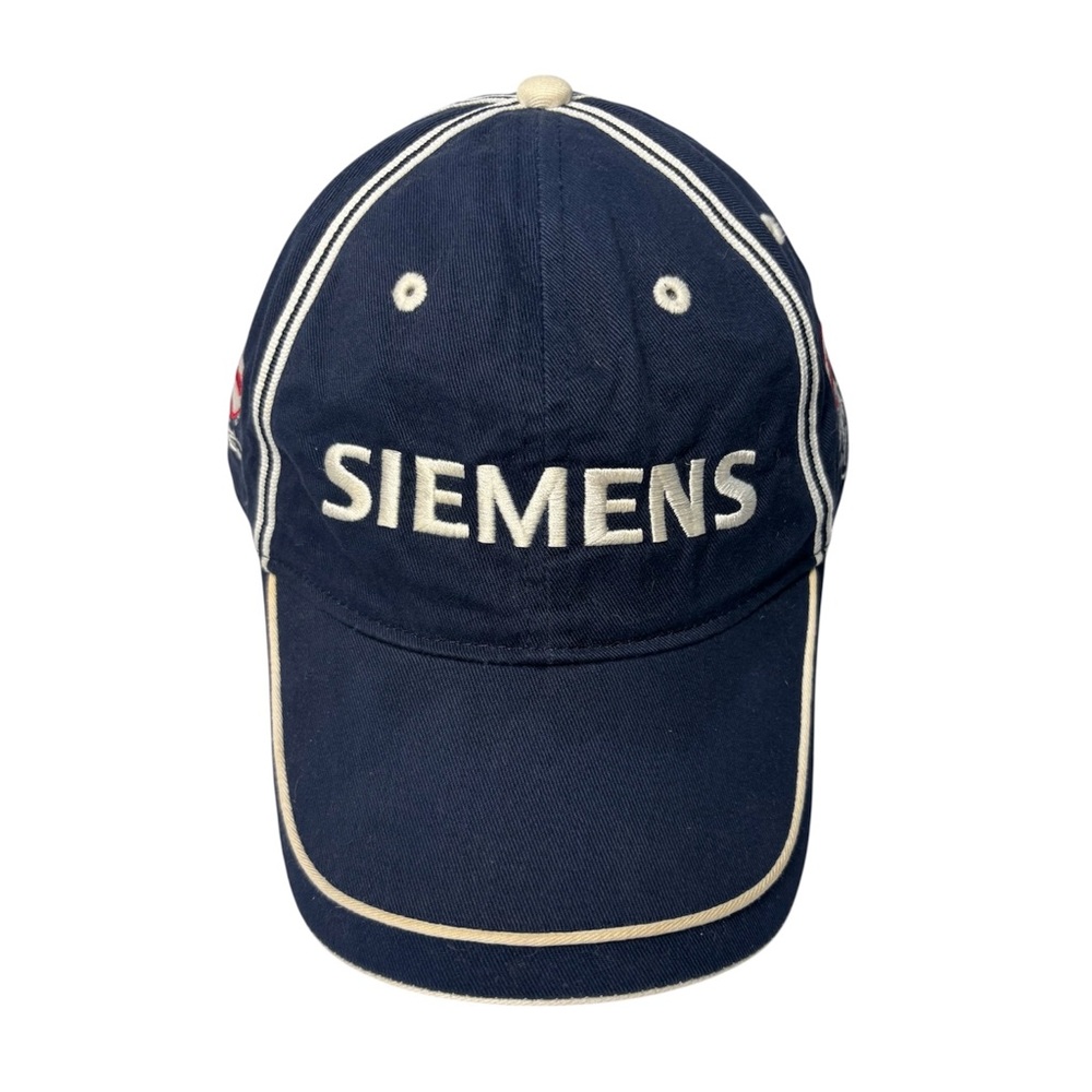 Vintage Siemens NASCAR #9 & #19 Racing Cap, Embroidered & Adjustable